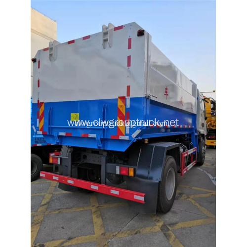 Dustbin movable hook lift hydraulic arm garbage truck